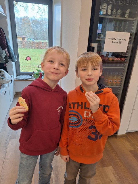 Wir backen Kekse in der Upkamer Bild 1